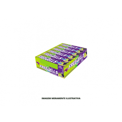 DROPS FREEGELLS AZEDINHO UVA RICLAN 1X12X27,9G